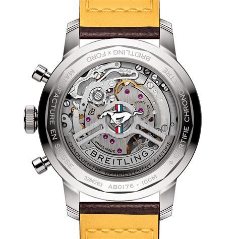 breitling b01 mustang|ford mustang watch limited edition.